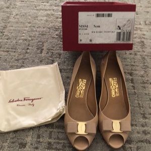 Ferragamo wedge heels